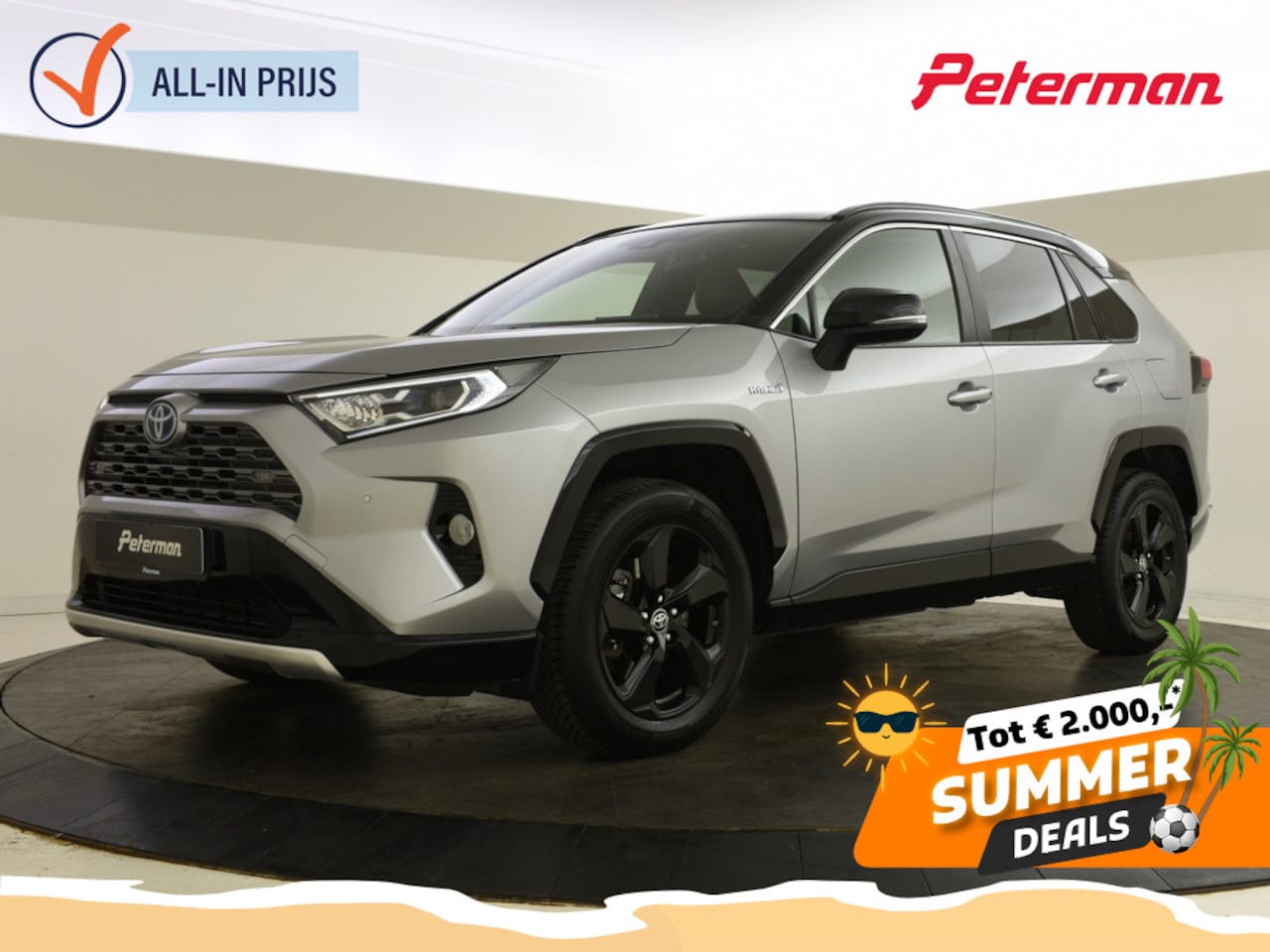 Toyota RAV4 - 2.5 Hybrid Style | JBL | Elektr. A. Klep | Navigatie - AutoWereld.nl