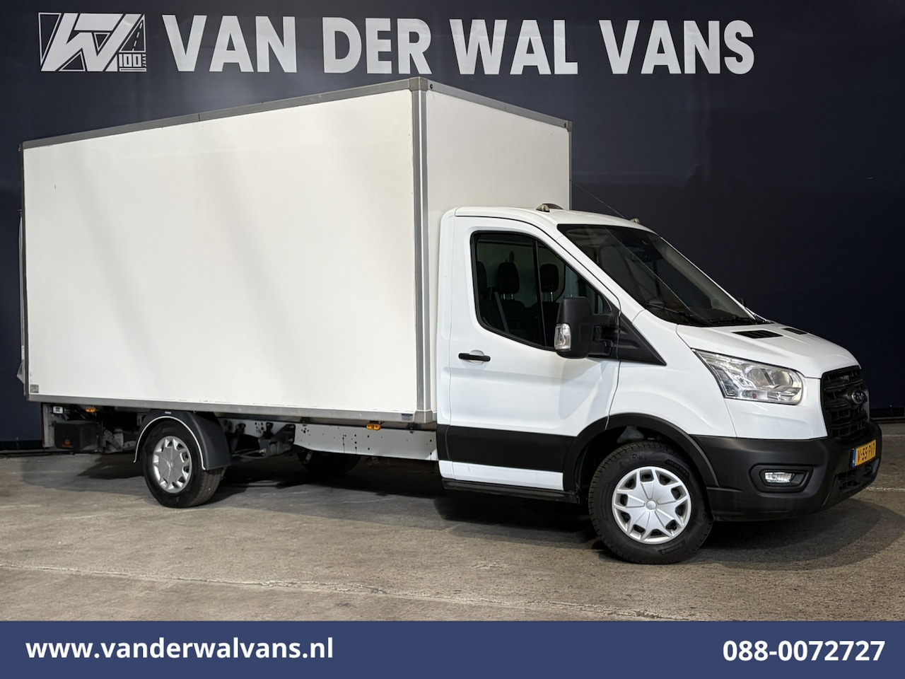 Ford Transit - 2.0 TDCI 130pk Bakwagen Laadklep Euro6 Airco | 1040kg laadvermogen | Cruisecontrol | Verwa - AutoWereld.nl