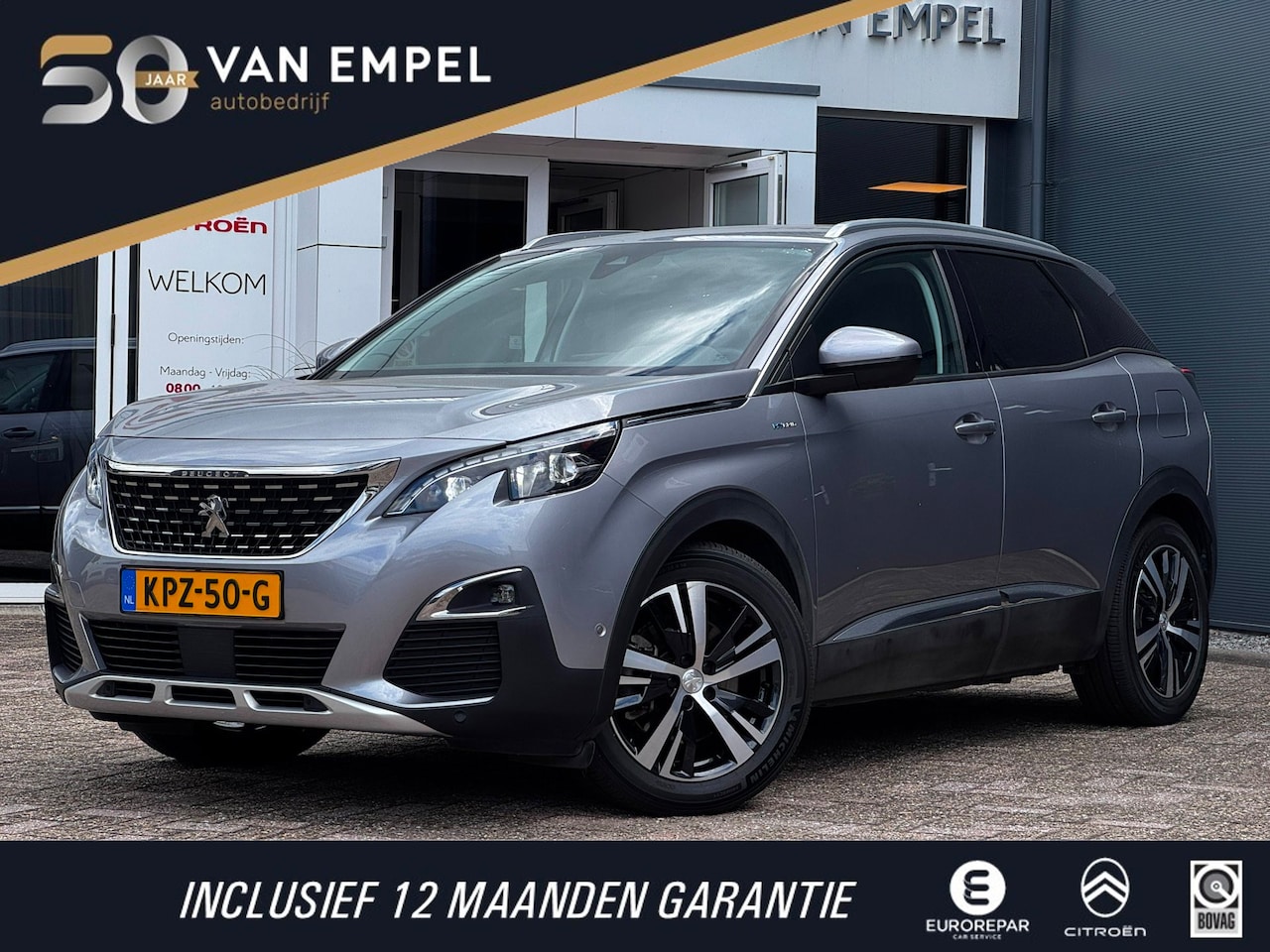 Peugeot 3008 - 1.6 HYbrid 225 Blue Lease Allure | 95,5 % SOH | Camera | Elek. Achterklep | Virtual Cockpi - AutoWereld.nl