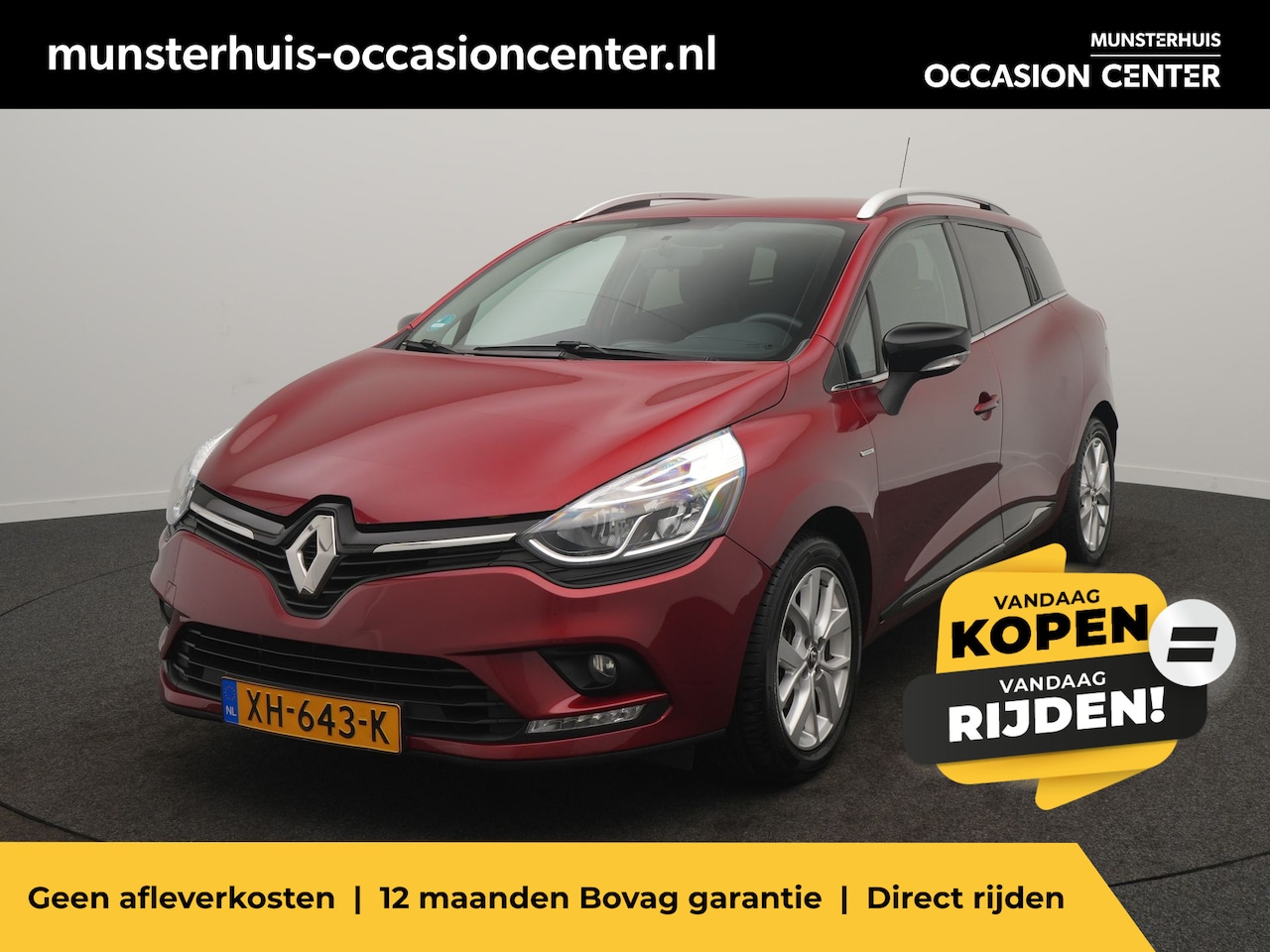 Renault Clio Estate - 0.9 TCe Limited - RIJKLAARPRIJS - Cruise Control - Dealeronderhouden - AutoWereld.nl