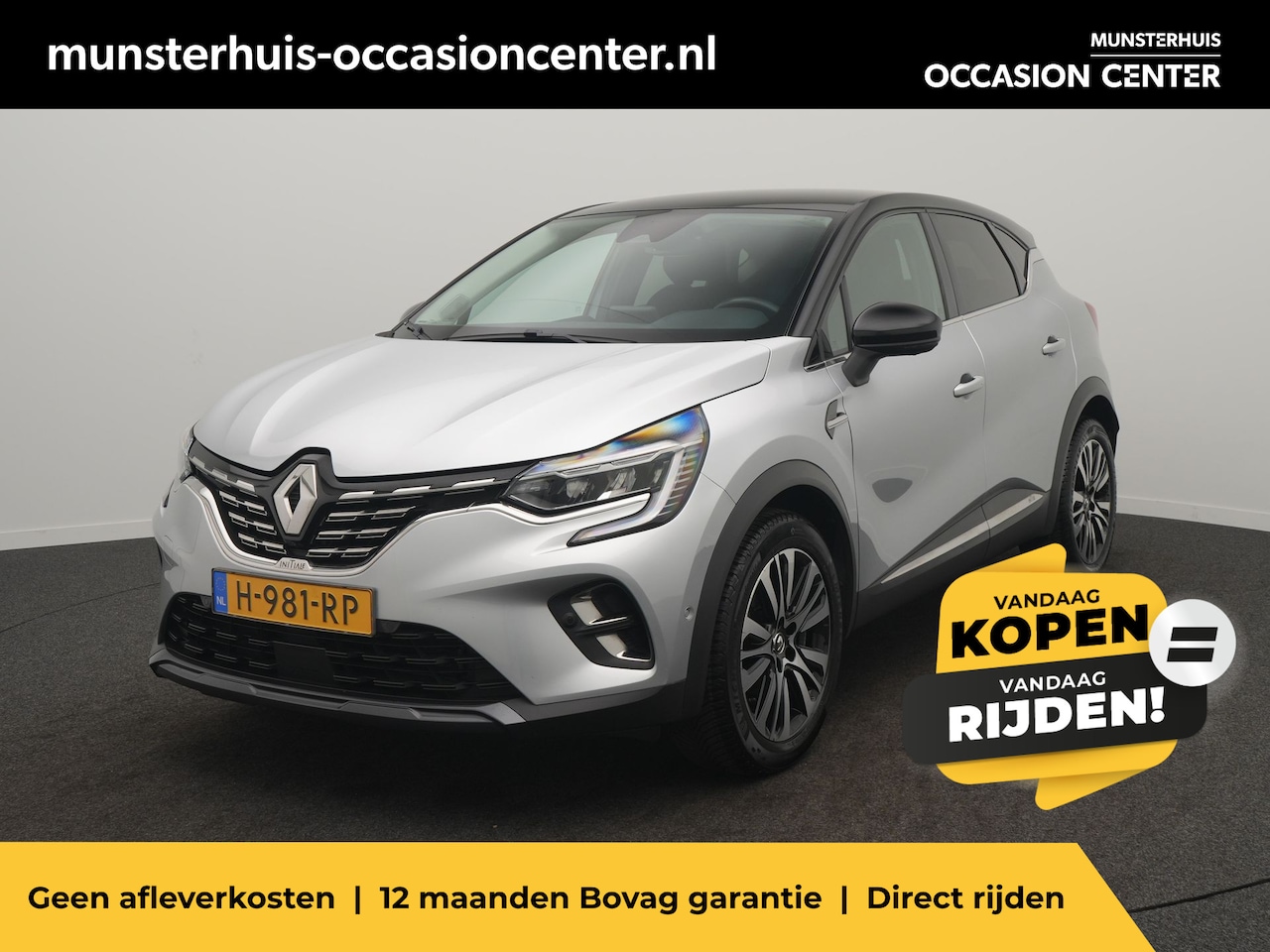 Renault Captur - 1.3 TCe 155 Initiale Paris - RIJKLAARPRIJS - Automaat - All Seasonbanden - 360 camera - Ad - AutoWereld.nl