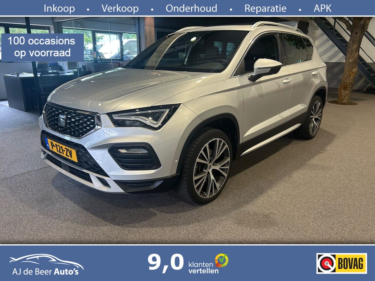 SEAT Ateca - 1.5 TSI Xperience Business Intense Panorama | 360 Camera | Trekhaak | Virtual | Stoelverwa - AutoWereld.nl