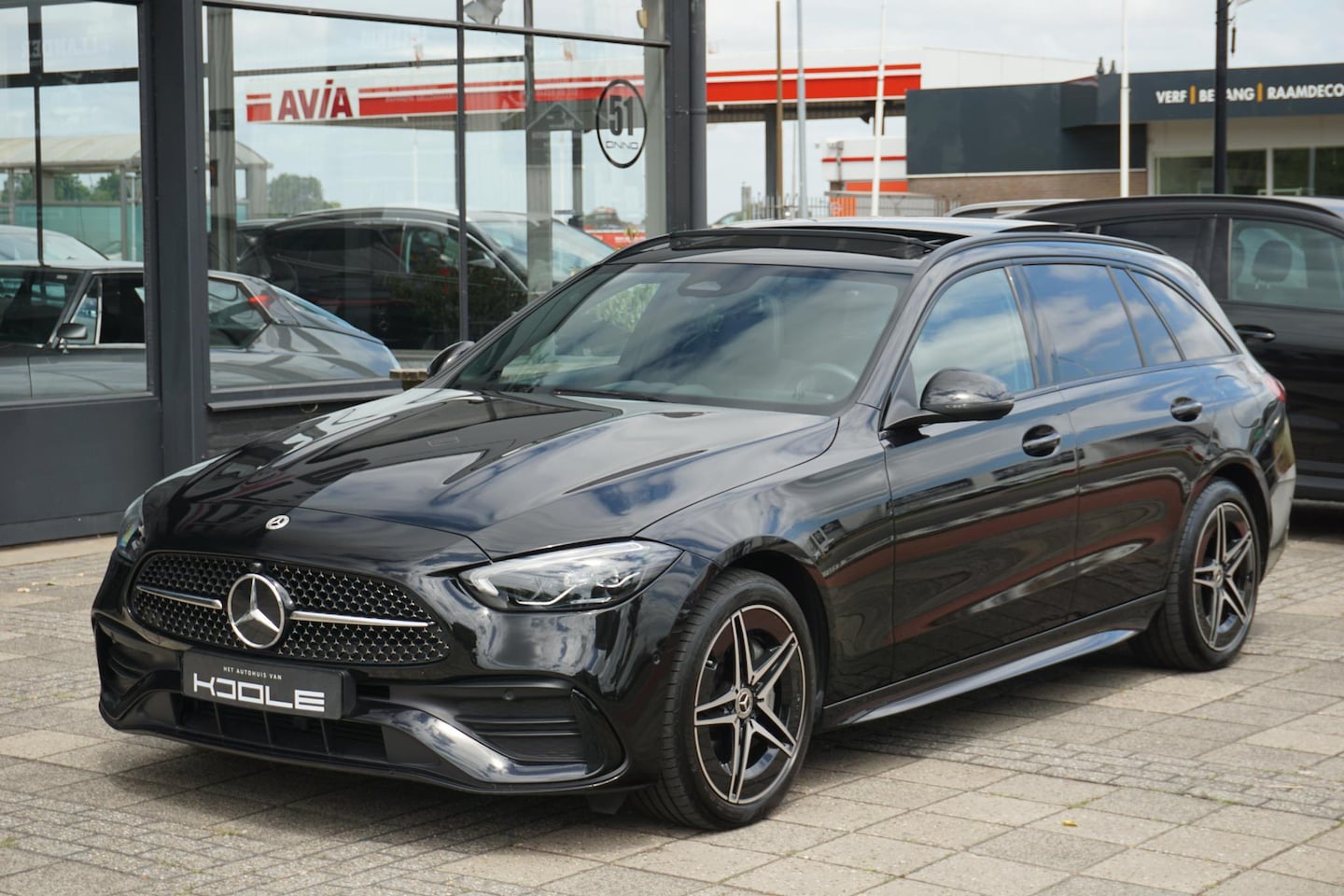 Mercedes-Benz C-klasse Estate - 300 e AMG Line | PANO - AutoWereld.nl