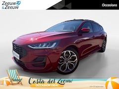 Ford Focus Wagon - 1.0 EcoBoost Hybrid ST Line X | Elek glazen panorama-dak| Trekhaak | Lichtmetalen velgen 1