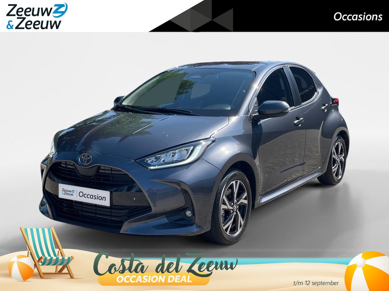Toyota Yaris - 1.5 Hybrid Dynamic | NIEUWE AUTO! | ACC | Lichtmetalen Velgen | LED | Camera | Navi | Clim - AutoWereld.nl
