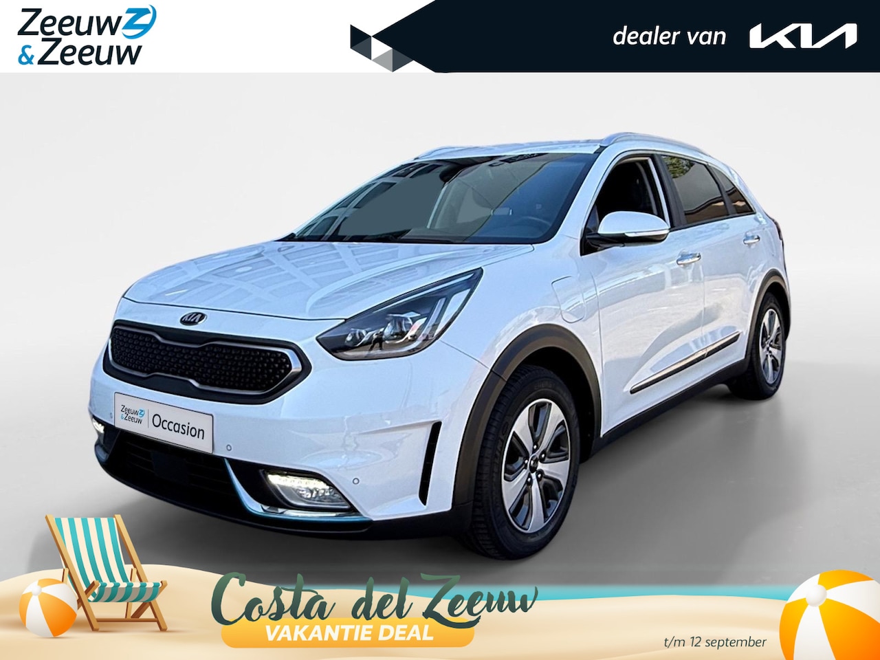 Kia Niro - 1.6 GDi PHEV Luxury Edition | AUTOMAAT | LEDER | NAVI | CAMERA | TREKHAAK | CLIMATE & CRUI - AutoWereld.nl