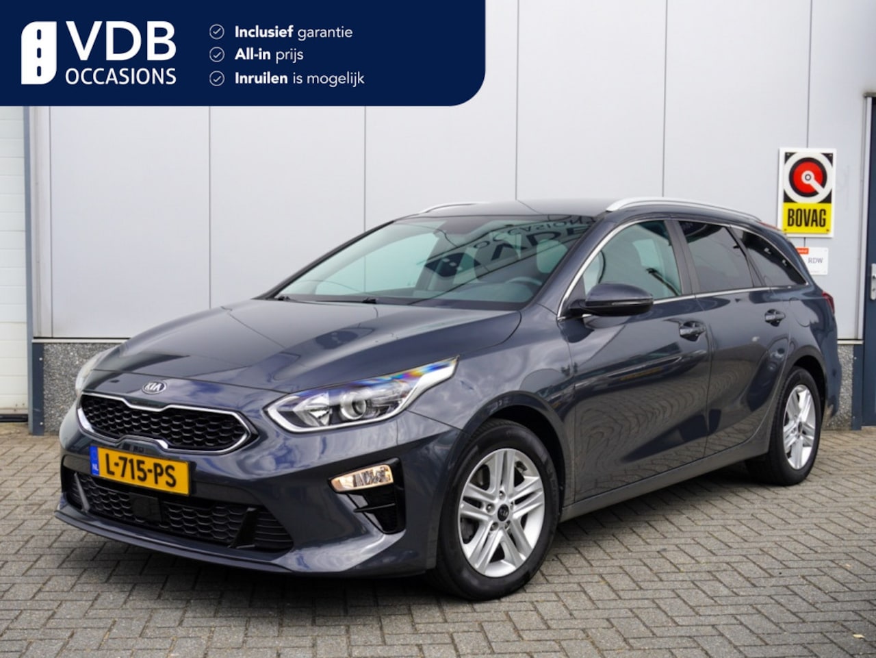 Kia Cee'd Sportswagon - Ceed 1.0 T-GDi Dyn.PlusLine Half leder | Stoel&Stuur verwarm.| CarPlay | Camera | NAP - AutoWereld.nl