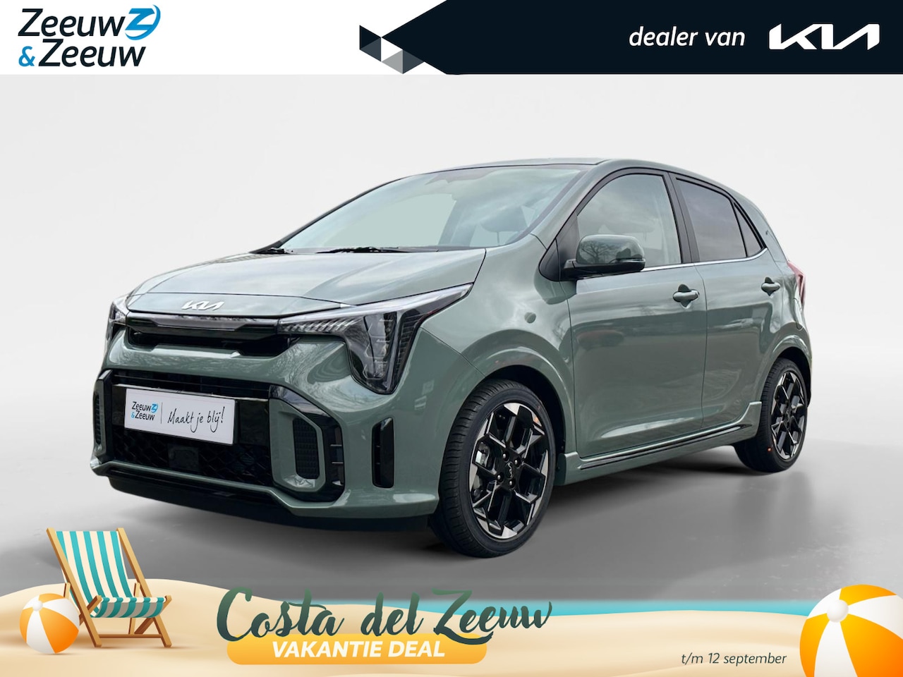 Kia Picanto - 1.0 GDi GT-Line | bel voor info | Zwarte GT-Line bekleding | NU MET €2.000 inruilpremie! - AutoWereld.nl