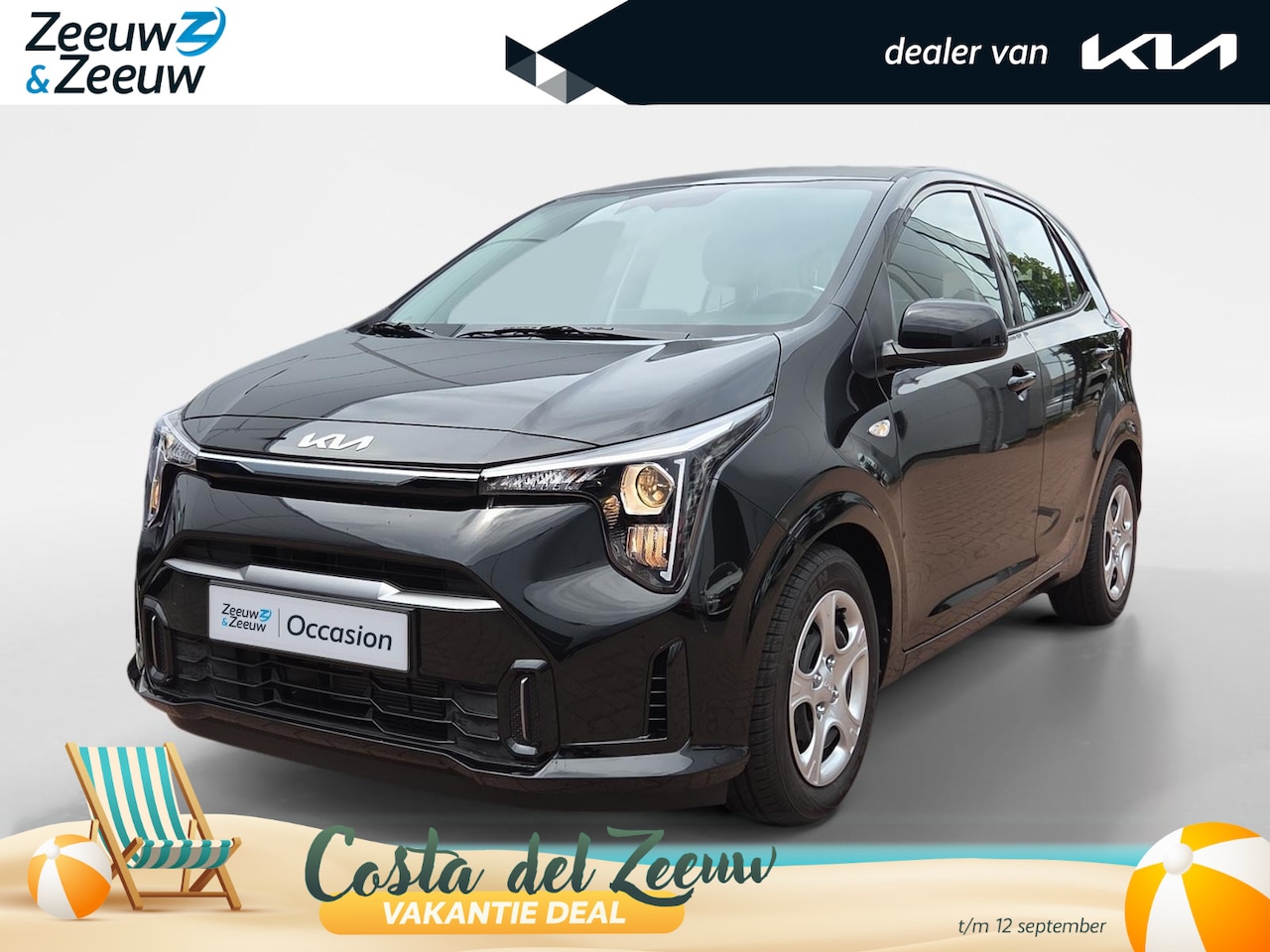 Kia Picanto - 1.0 GDi DynamicLine | Cruise Control Adaptief | Automaat | Camera | carplay | Navigatie | - AutoWereld.nl