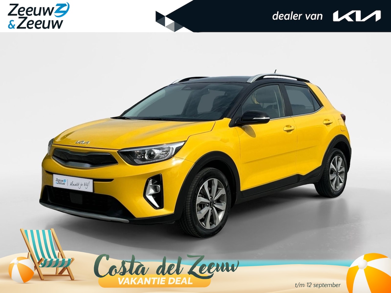 Kia Stonic - 1.0 T-GDI MHEV DynamicLine Automaat | Clima | Camera | Cruise Control | Stoel-/Stuurverwar - AutoWereld.nl