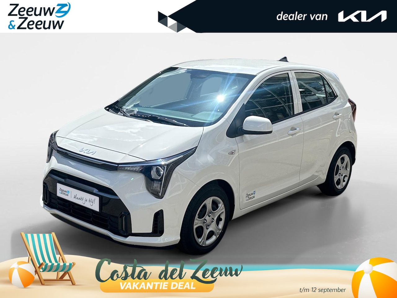 Kia Picanto - 1.0 GDi DynamicLine Achteruitrij camera | Navigatie | Apple Carplay / Android auto | - AutoWereld.nl