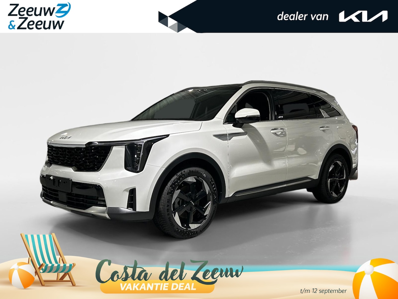 Kia Sorento - 1.6 T-GDi Plug-in Hybrid 4WD DynamicPlusLine 7p | Glazen schuif-/kanteldak | BOSE premium - AutoWereld.nl