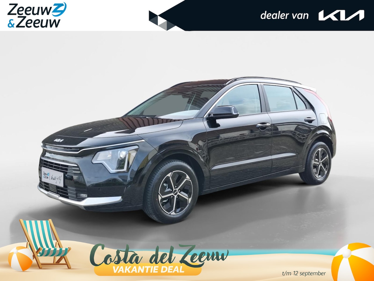 Kia Niro - 1.6 GDi Hybrid DynamicLine TOT 5000,- VOORRAADVOORDEEL - informeer naar de beschikbare mod - AutoWereld.nl