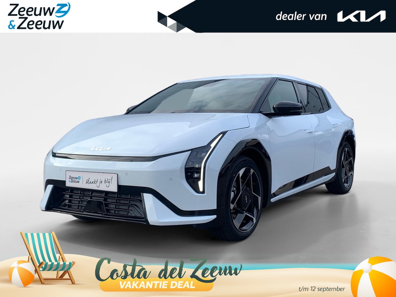 Kia EV4 - GT-Line 81.4 kWh | Informeer naar beschikbaarheid | 204 pk | 595 km actieradius | NU €3.89 - AutoWereld.nl