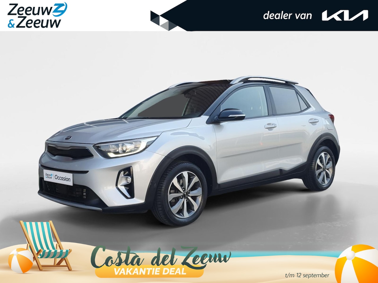 Kia Stonic - 1.0T MHEV DynamicPlusLine | Trekhaak | Navigatie | Climate control | Cruise control | Keyl - AutoWereld.nl