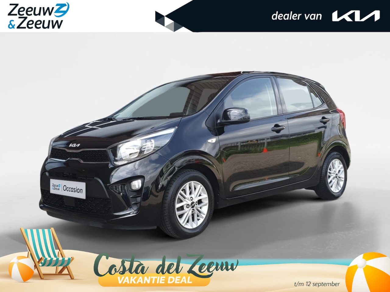 Kia Picanto - 1.0 DPi DynamicLine | Camera | Airco | Cruise control | Apple Carplay / Android Auto | Ele - AutoWereld.nl