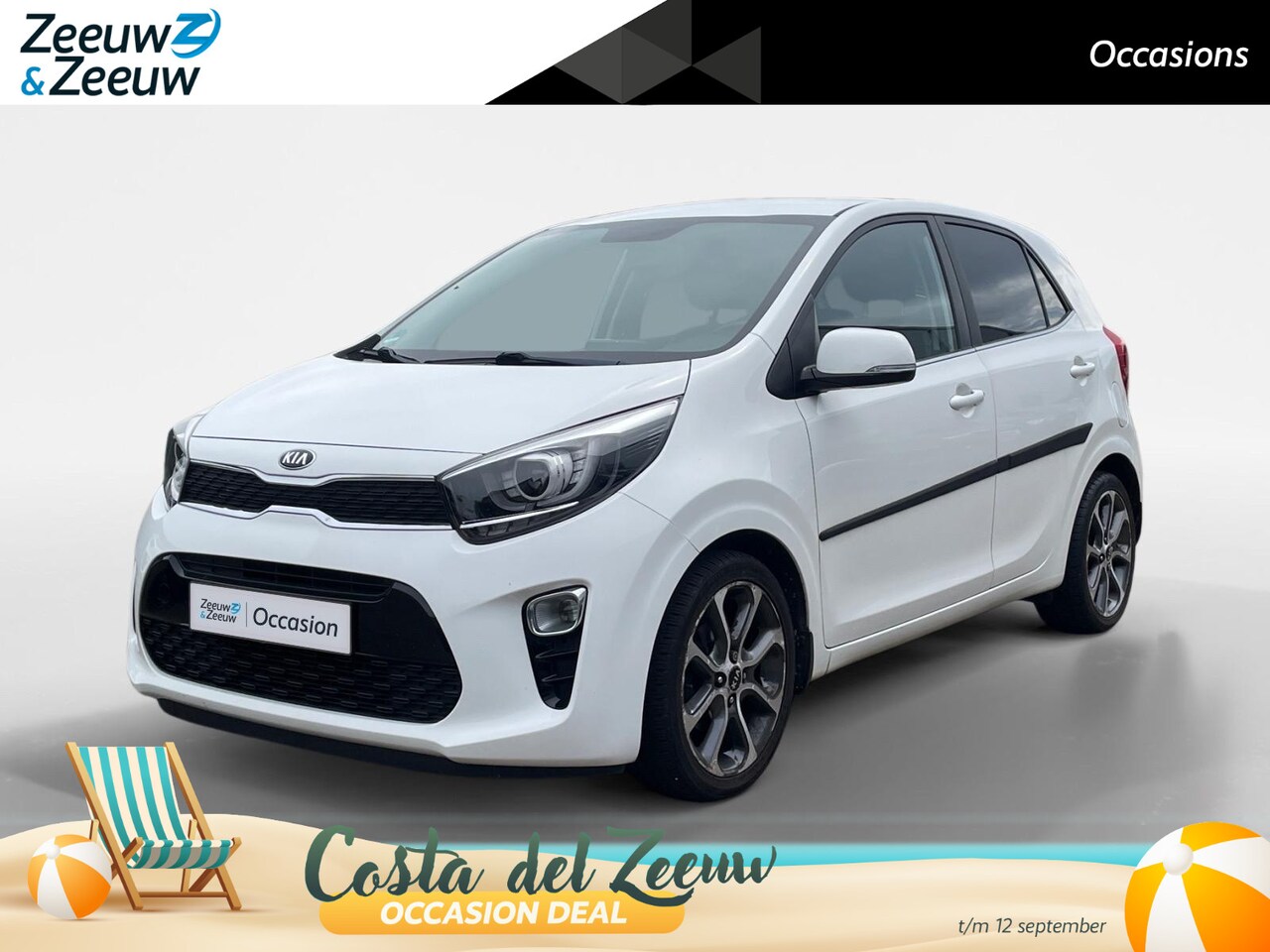 Kia Picanto - 1.0 CVVT Design Edition | navigatie | Climate control | Lederen bekeleding | Pakeercamera - AutoWereld.nl