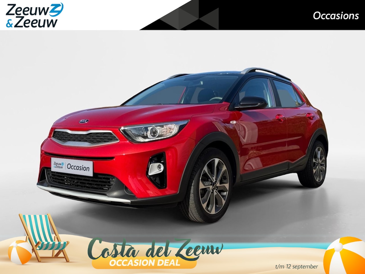 Kia Stonic - 1.0 T-GDi DynamicLine | Navigatie | Two-Tone | Cruise control | LM-Velgen - AutoWereld.nl