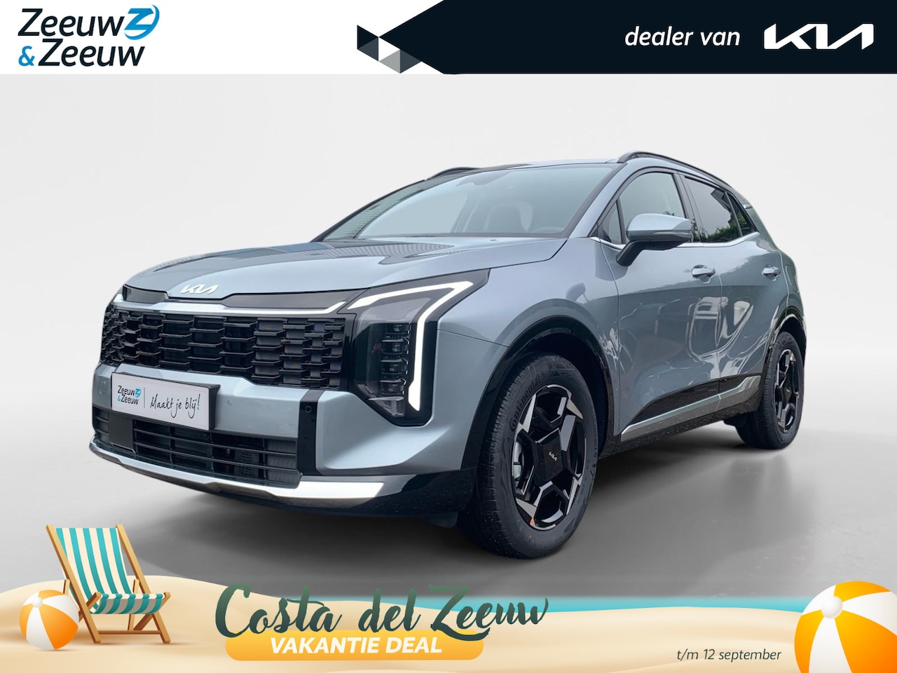 Kia Sportage - 1.6 T-GDi AT6 Hybrid Dynamicplusline | NIEUWE SPORTAGE | 239 PK | 1510Kg trekgewicht | Nu - AutoWereld.nl