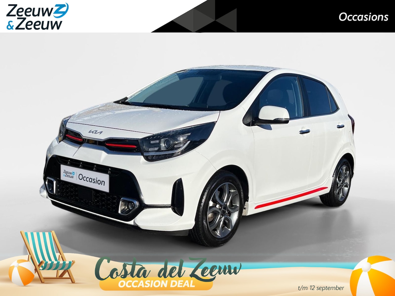 Kia Picanto - 1.0 DPi GT-Line | Keyless entry | Climate control | Cruise control | LM-Velgen | Navigatie - AutoWereld.nl