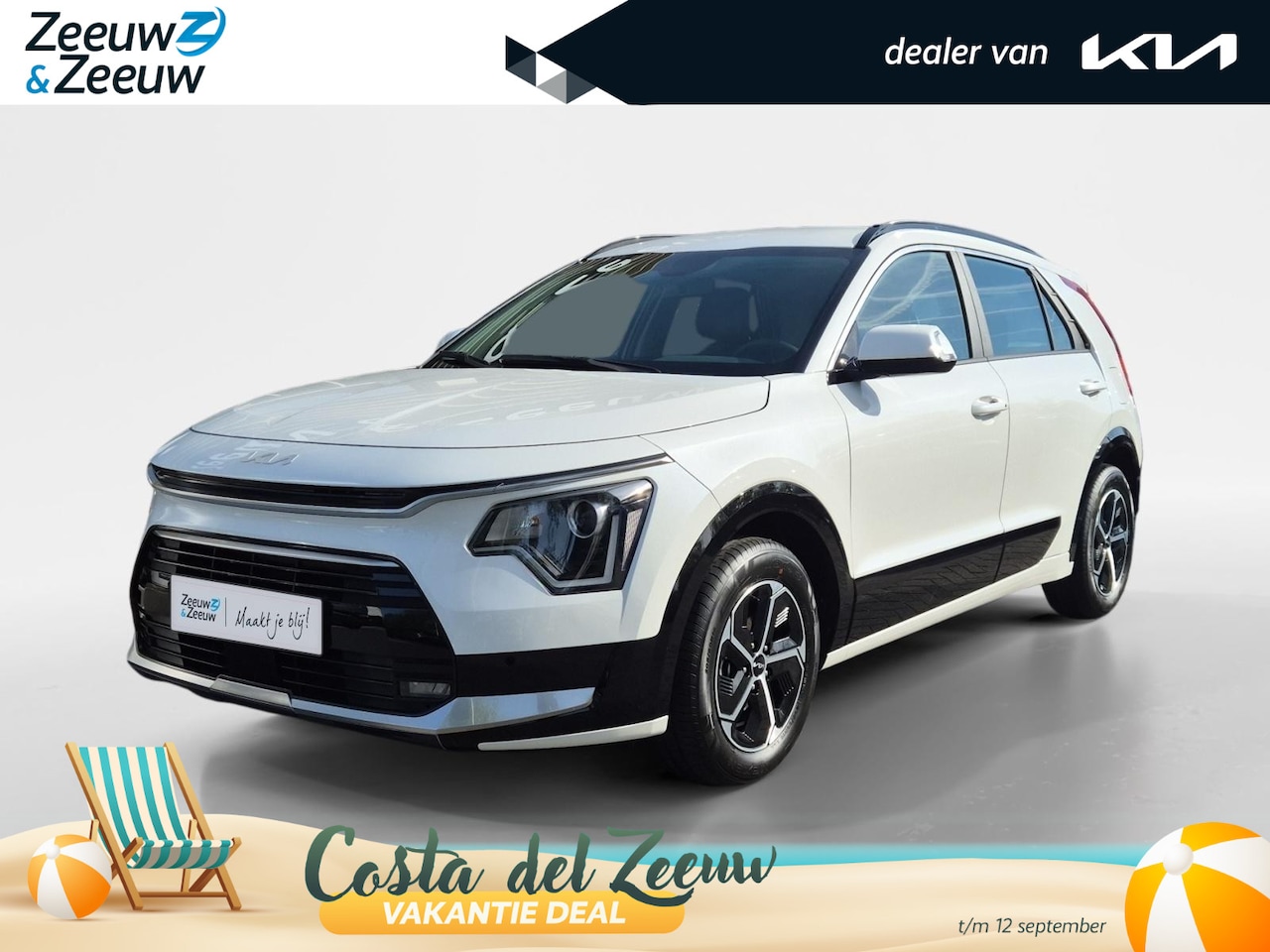 Kia Niro - 1.6 GDi Hybrid DynamicLine | Enkele kleuren op voorraad bel voor info | NU MET €3.000 inru - AutoWereld.nl