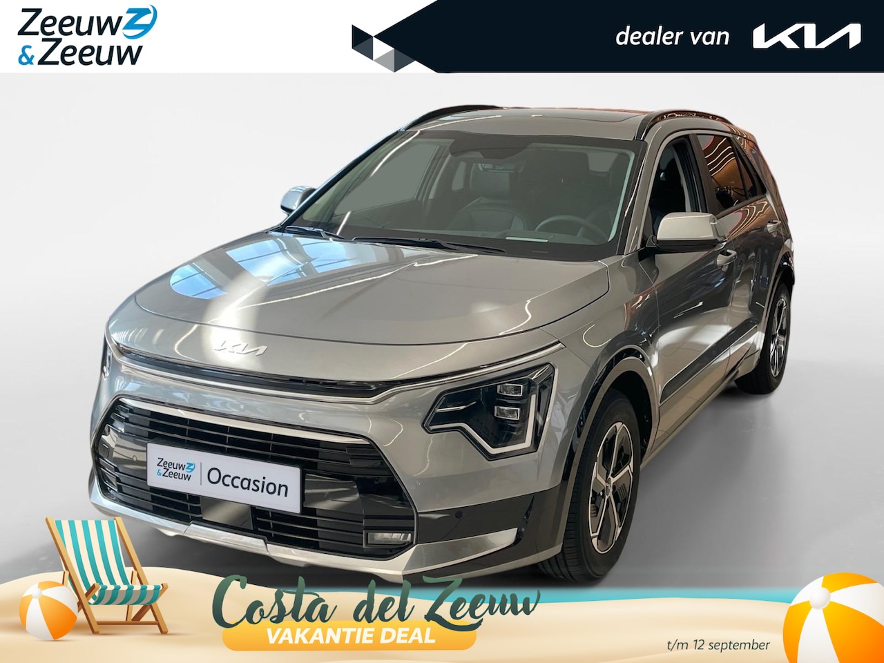 Kia Niro - 1.6 GDi Hybrid DynamicPlusLine | Airco | Navi | Camera | Stoelverwarming | Stuurverwarming - AutoWereld.nl
