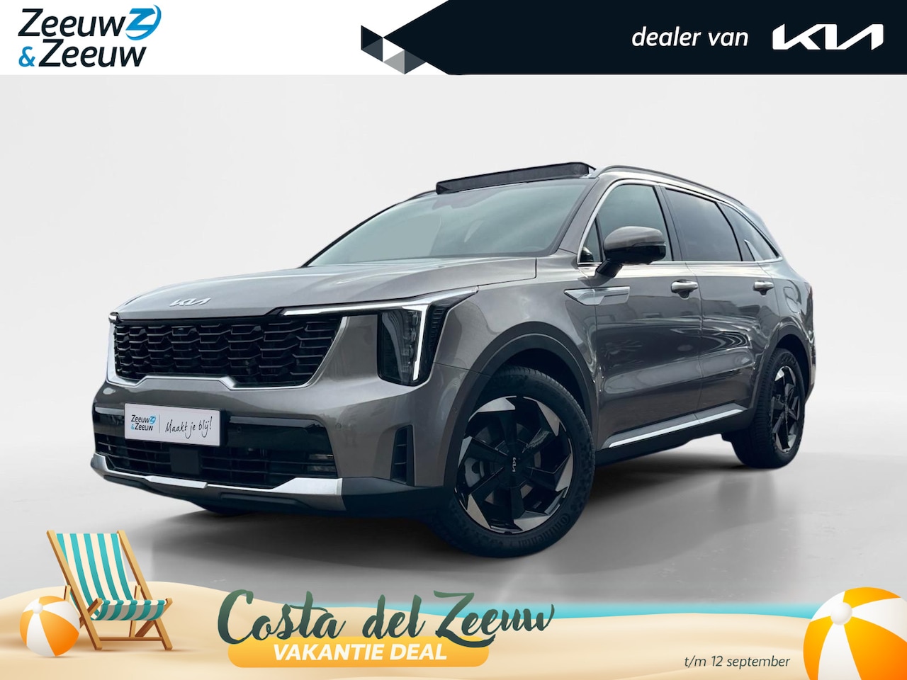 Kia Sorento - 1.6 T-GDi Plug-in Hybrid 4WD ExecutiveLine 7p | Bel voor info | 253 pk | Head-up display | - AutoWereld.nl
