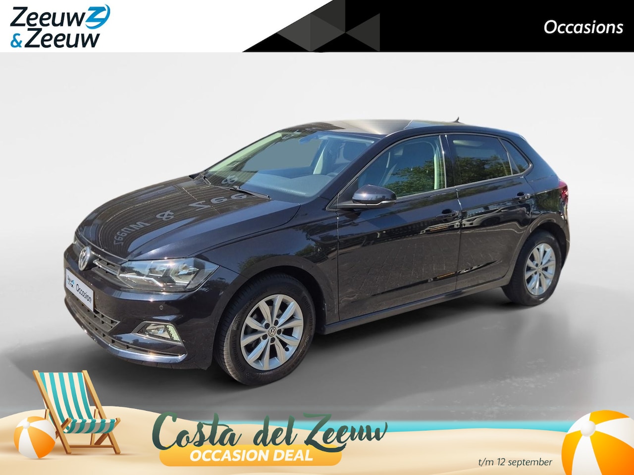 Volkswagen Polo - 1.0 TSI Beats | Automaat | Climate Control | Cruise Control | Parkeersensoren | Stoelverwa - AutoWereld.nl