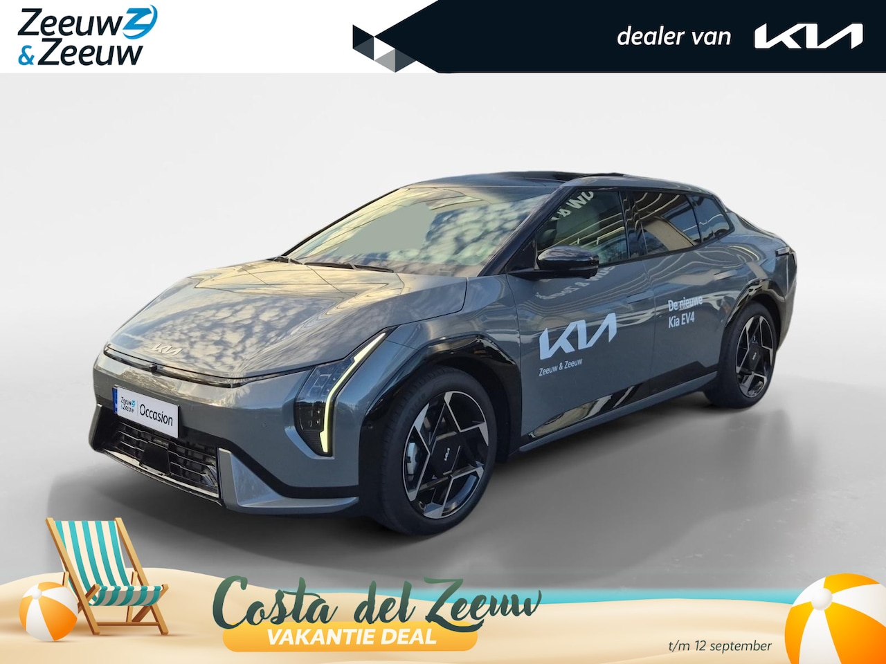 Kia EV4 - GT-PlusLine 81.4 kWh | Climate Control | 360 Graden Camera | Memory Stoelen | Stoelverwarm - AutoWereld.nl