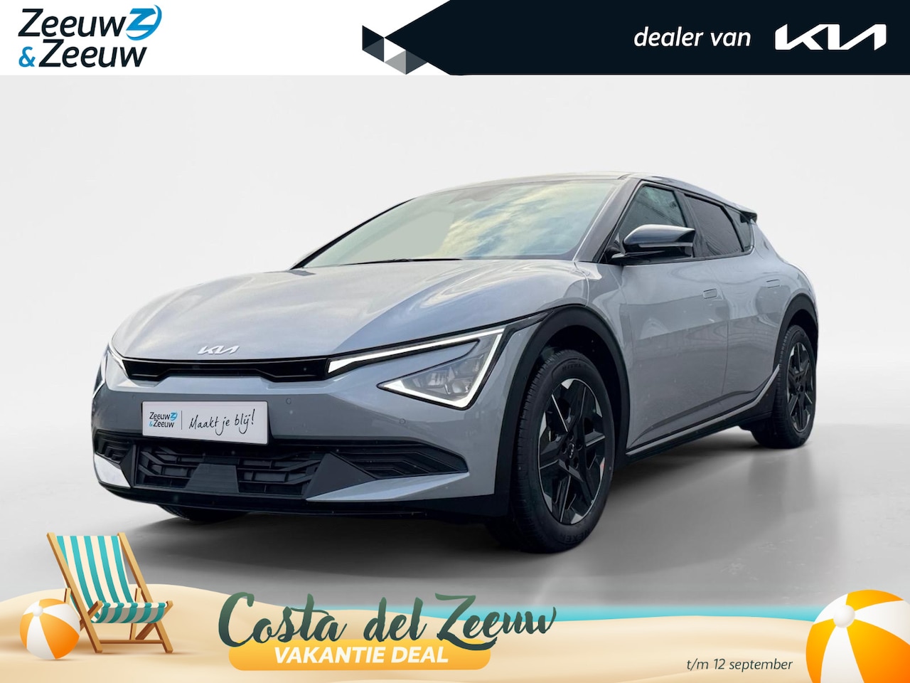 Kia EV6 - Light Edition 63 kWh | Enkele kleuren op voorraad bel voor info | € 4000,- Inruilpremie | - AutoWereld.nl