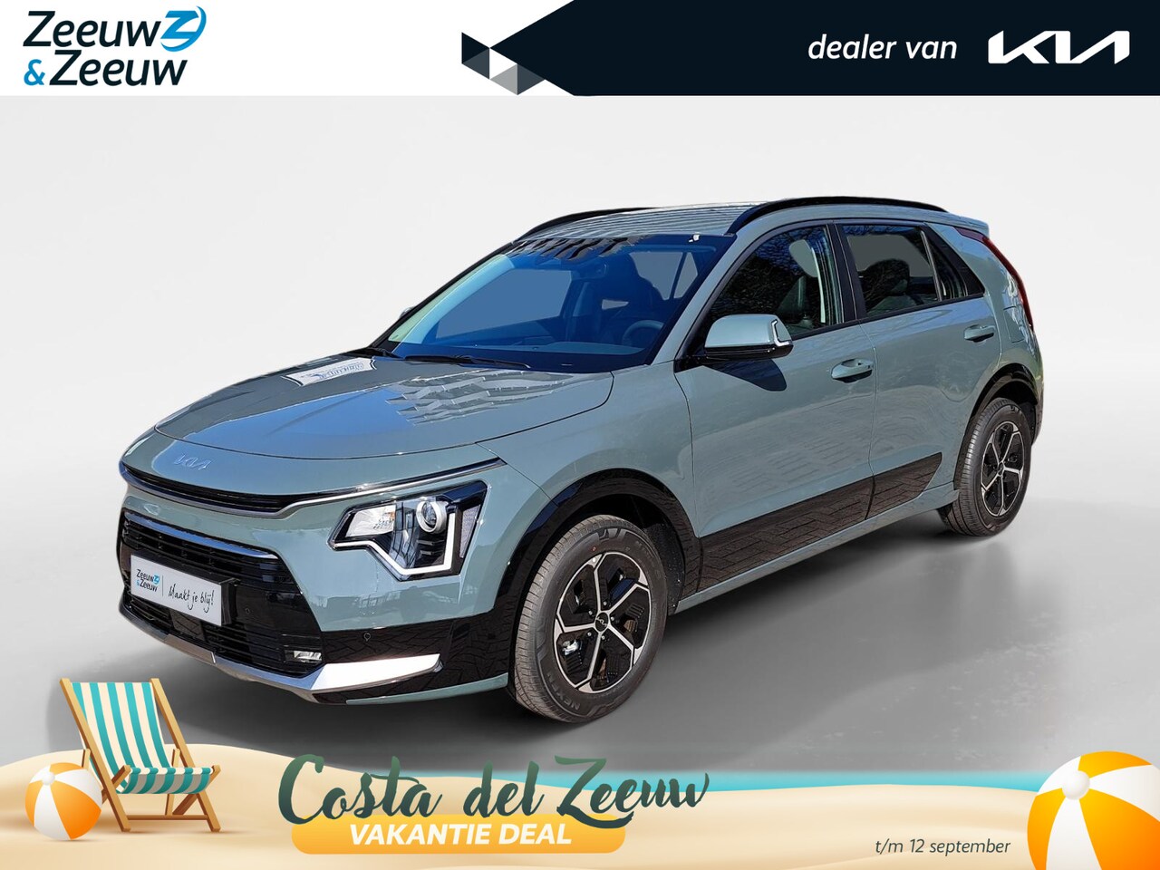 Kia Niro - 1.6 GDi Hybrid DynamicLine | Enkele kleuren op voorraad bel voor info | NU MET €3.000 inru - AutoWereld.nl