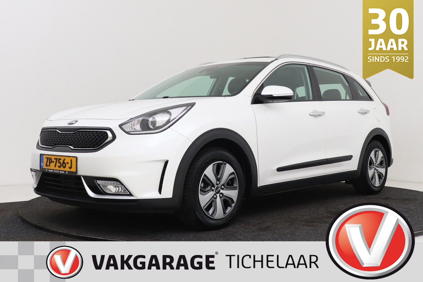 Kia Niro - 1.6 GDi Hybrid DynamicLine | Afn. Trekhaak | Panoramadak | Climate | Cruise | Org. NL | Ca - AutoWereld.nl