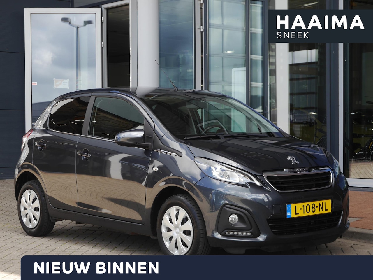 Peugeot 108 - 1.0 e-VTi Active | Getint glas | Airco | 5 drs | Dealer onderhouden | Weinig KM | Radio US - AutoWereld.nl