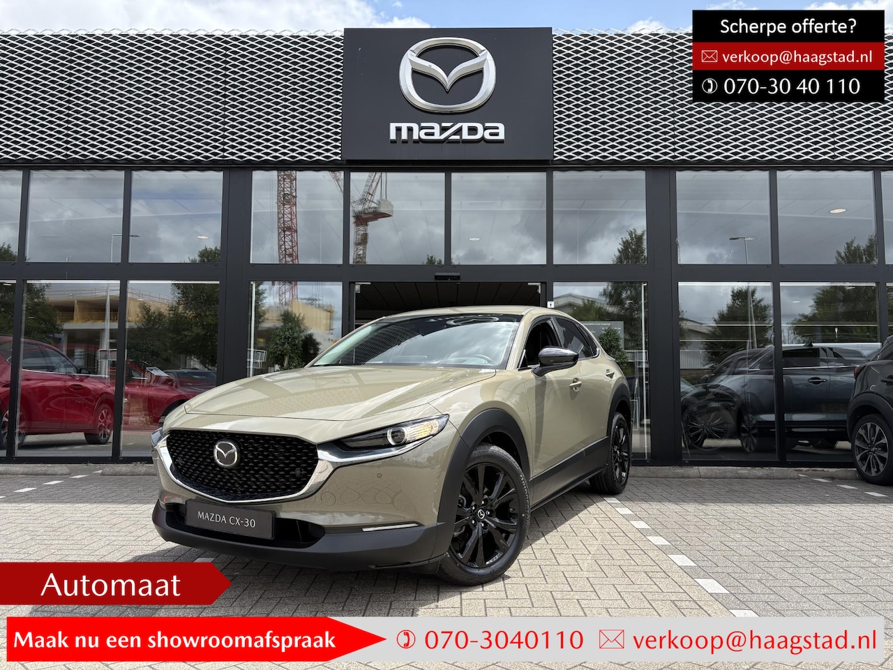 Mazda CX-30 - 2.5 e-SkyActiv-G M Hybrid Homura Haagstad netto deal! (huidige nieuwprijs €43.940) - AutoWereld.nl
