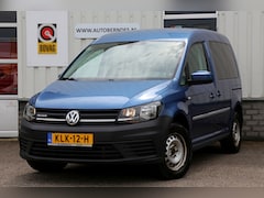 Volkswagen Caddy - 1.4 TGI Trendline 5 Persoons Automaat*Perfect VW Onderh.*Trekhaak/2x zijschuifdeur/Leder/S