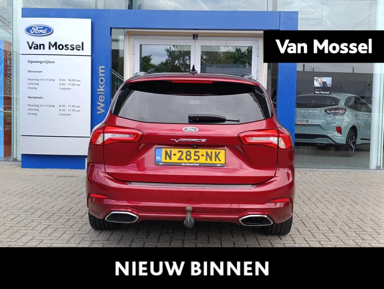 Ford Focus Wagon - 1.0 EcoBoost Vignale | FULL OPTIONS! | Panodak | Adaptieve Cruise | Trekhaak | B&O | Stoel - AutoWereld.nl
