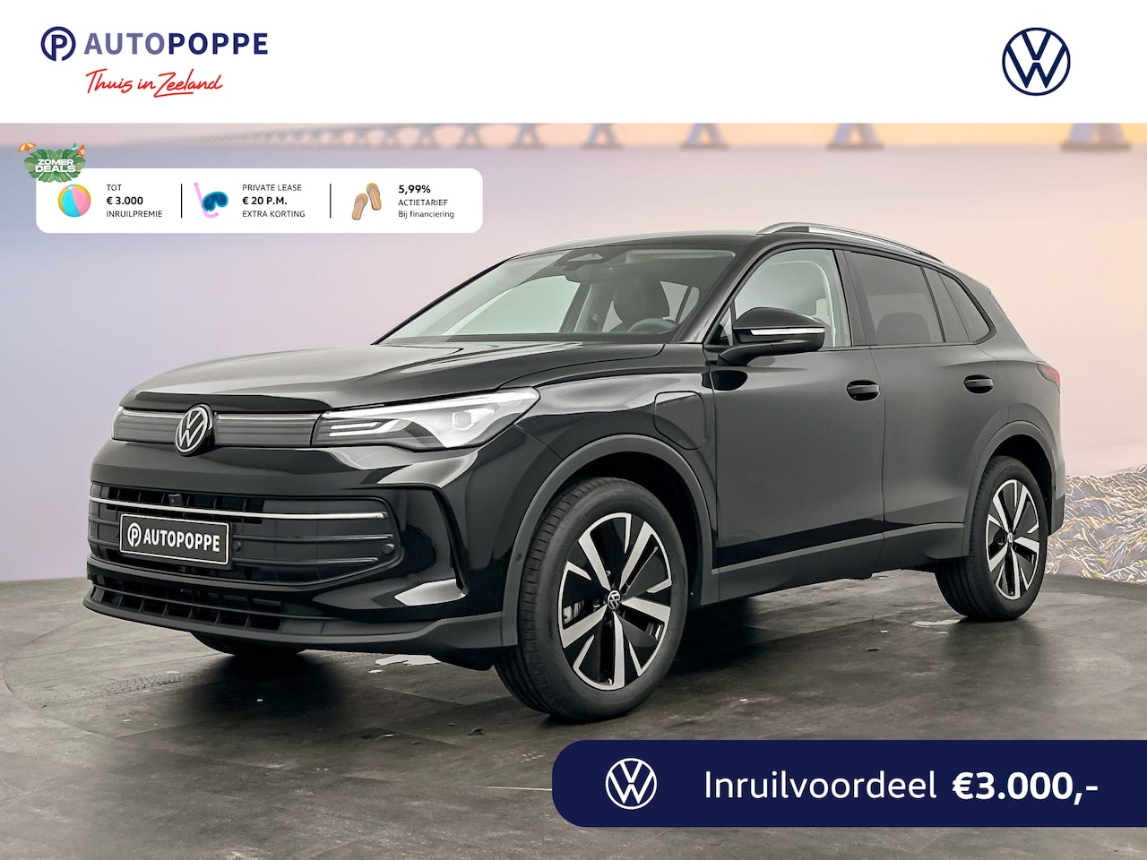Volkswagen Tiguan - Limited Edition 204pk Plug in Hybrid Voordeel van € 3.500,- - AutoWereld.nl