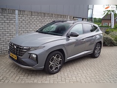 Hyundai Tucson - 1.6 T-GDI HEV N Line Autom Leder/Alcantara Stoel/Stuur en A Bankverw Navi Camera Adaptieve
