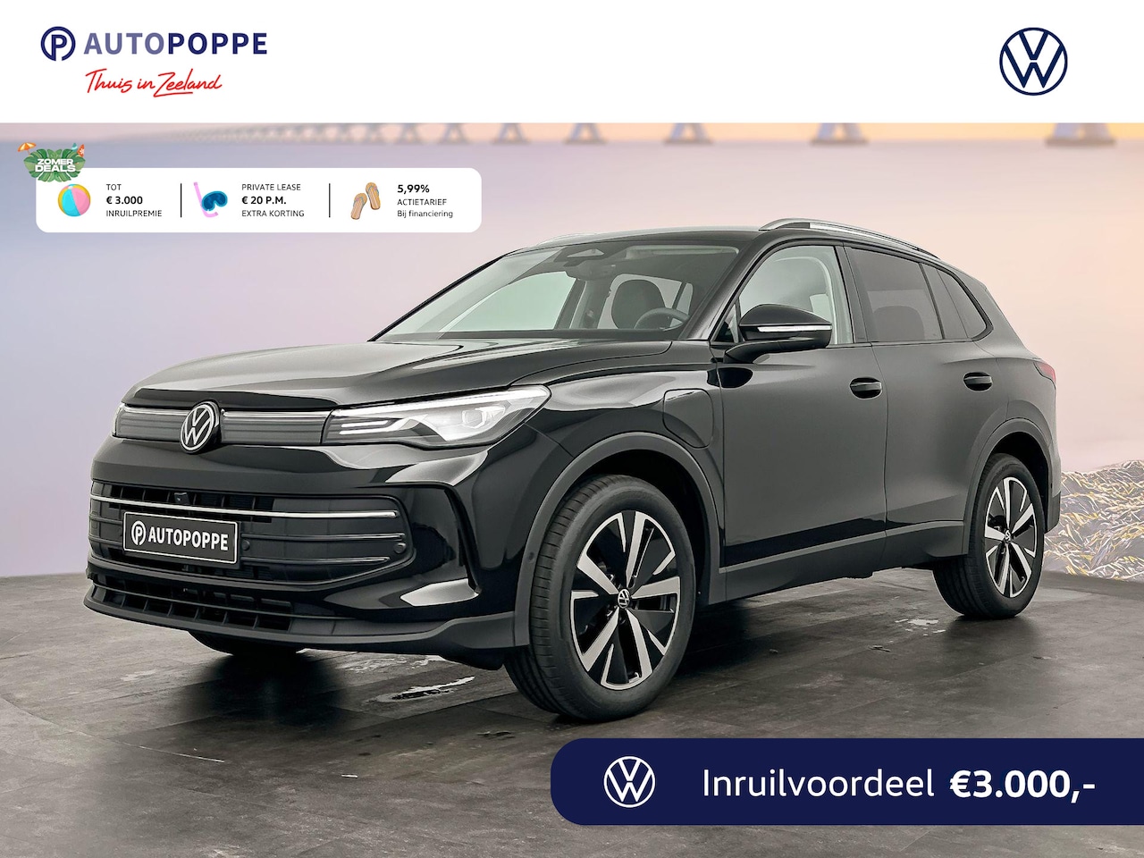 Volkswagen Tiguan - Limited Edition 204 pk Plug in Hybride Voordeel van € 3.500,- - AutoWereld.nl