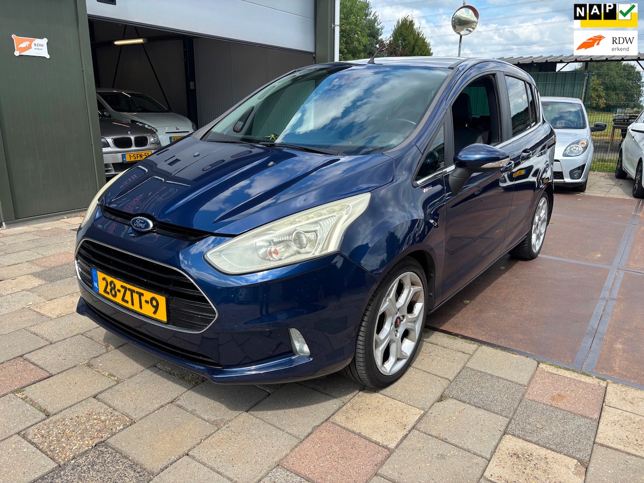 Ford B-Max - 1.0 EcoBoost Titanium ST-line Panodak Leder Cruise - AutoWereld.nl