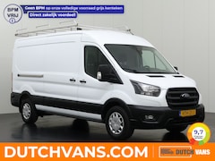 Ford Transit - 2.0TDCI 130PK L3H2 | Imperiaal | Trekhaak | Airco | Cruise | 3-Zits | Betimmering