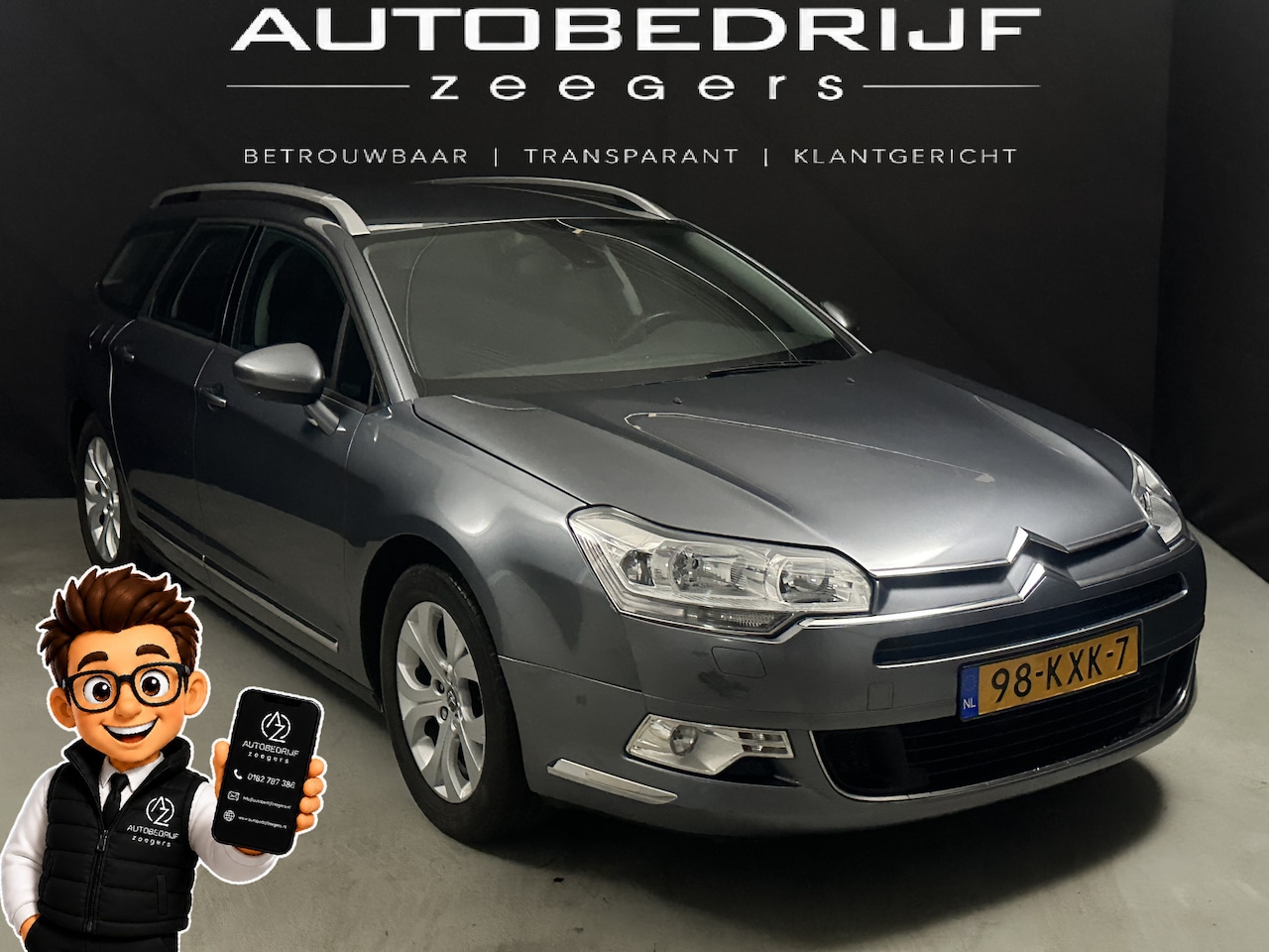 Citroën C5 Tourer - 1.6 Comfort *Nieuwe Ketting*Navi*AC* - AutoWereld.nl