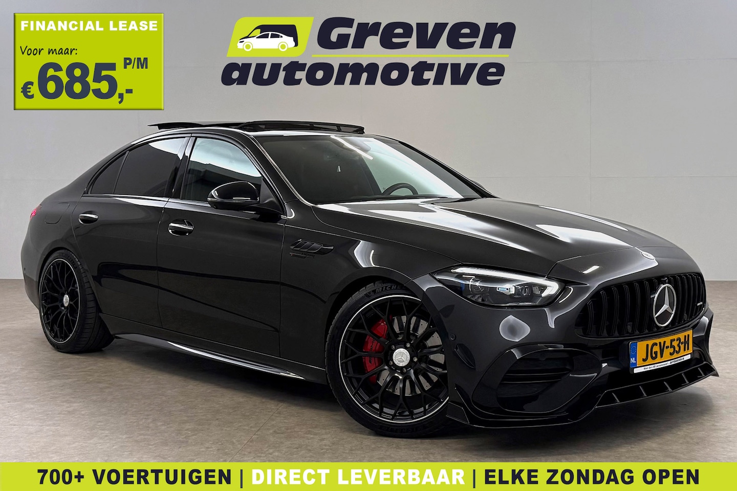 Mercedes-Benz C-klasse - C 300 e AMG Limited | 360° | HuD | Pano | Virtual | Sfeer | Memory | Burmester | Carplay - AutoWereld.nl