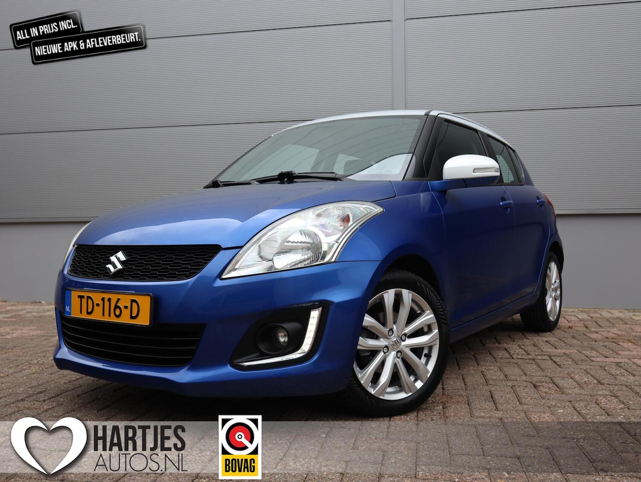 Suzuki Swift - 1.2 Exclusive 5drs. (Vol-Opties!) Two-Tone - AutoWereld.nl