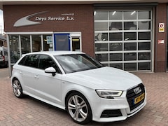 Audi A3 Sportback - 2.0 TFSI Sport S Line Edition | Clima | Cruise Control | Bekleding leer/stof | Navi | Blue