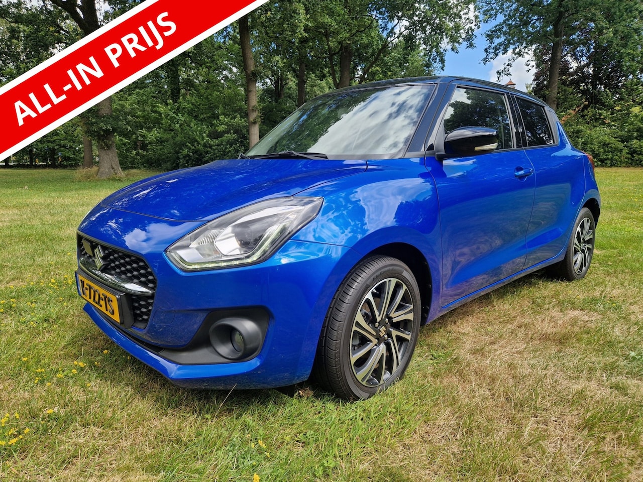 Suzuki Swift - 1.2 Style Smart Hybrid / CLIMAT CONTROL / KEYLESS ENTRY / ACHTERUITRIJCAMERA / NAVI / 16 I - AutoWereld.nl