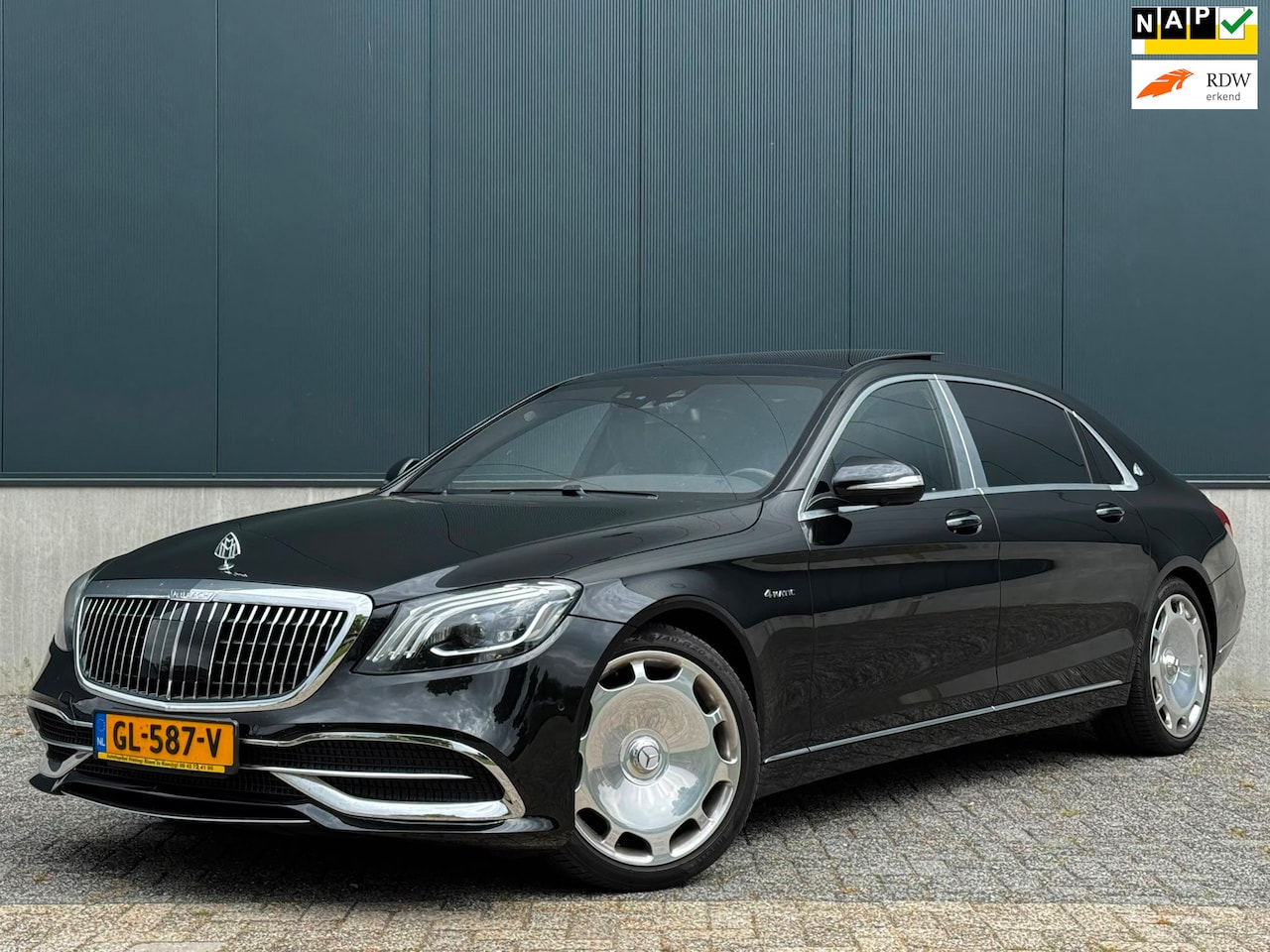Mercedes-Benz S-klasse - 500 MAYBACH|4MATIC|STERRENHEMEL|4ZITS|KOELKAST - AutoWereld.nl