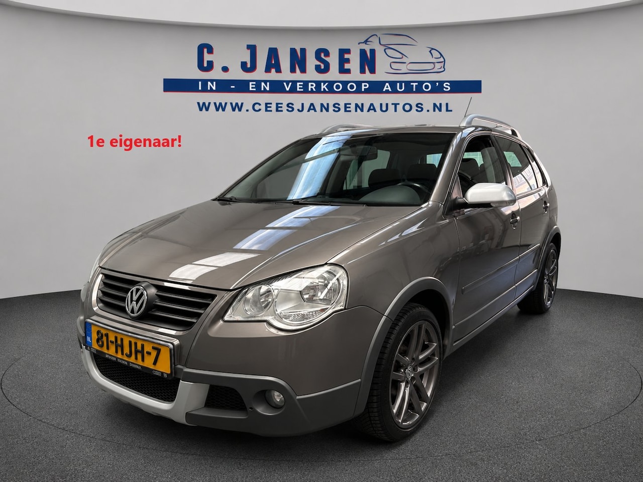 Volkswagen Polo - 1.4-16V Cross 1e eigenaar! | Airco (automatisch) | Cruise control | Lichtmetalen velgen 17 - AutoWereld.nl