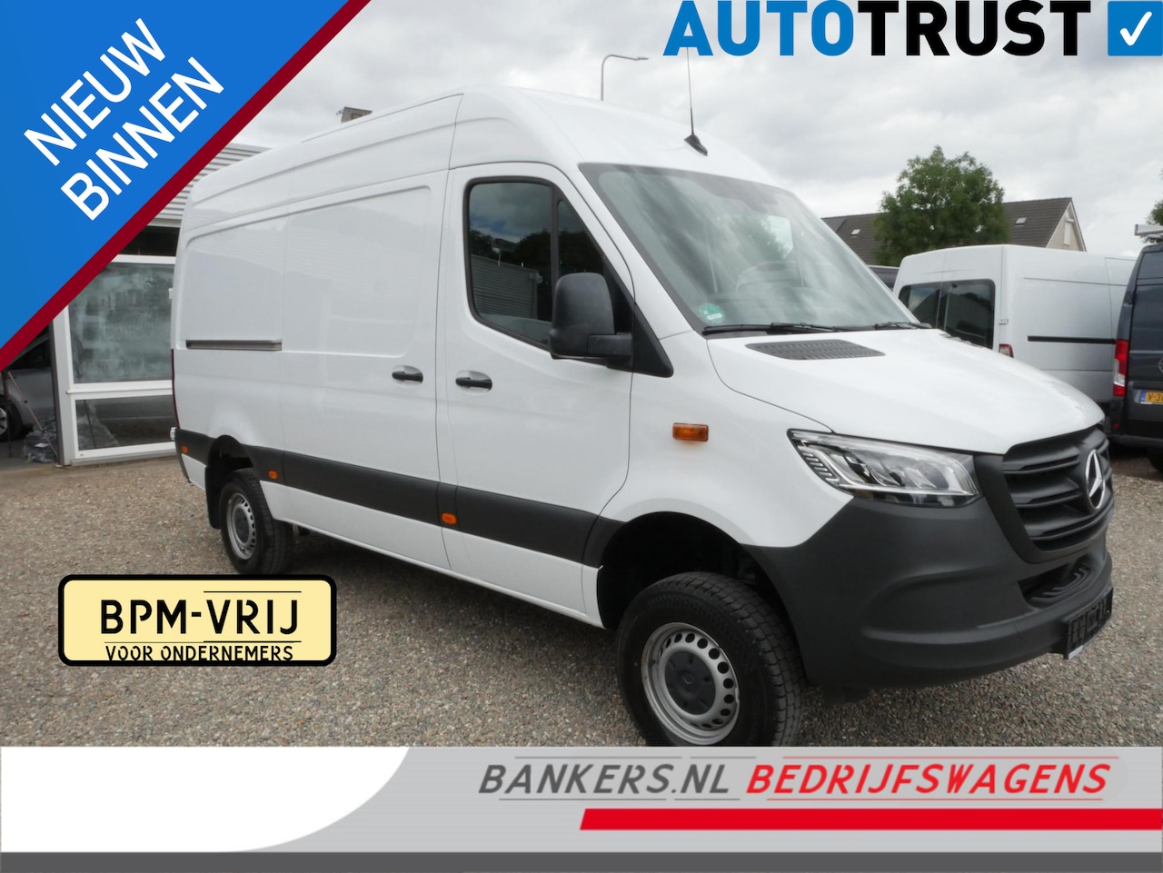 Mercedes-Benz Sprinter - 319 CDI 190PK 4x4 L2H2 Automaat Airco Camera - AutoWereld.nl