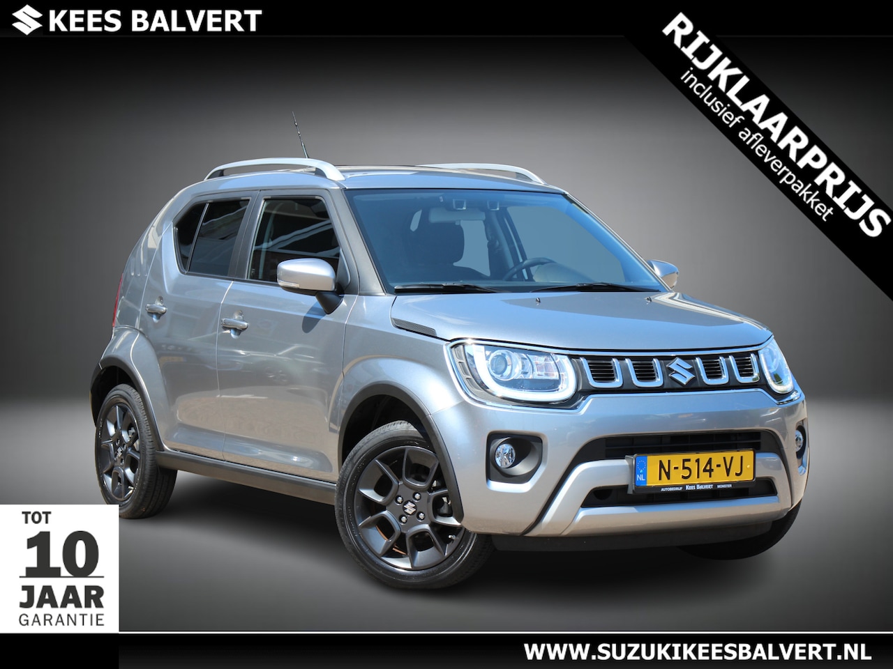 Suzuki Ignis - 1.2 Style Hybrid Automaat | Lage KM! | Cruise | Clima | Keyless | 10 jaar Garantie | - AutoWereld.nl